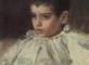 Валентин Серов. Портрет Ляли (Аделаиды Яковлевны) Симонович, 1880