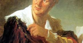 Фрагонар. Портрет Дидро. 1769