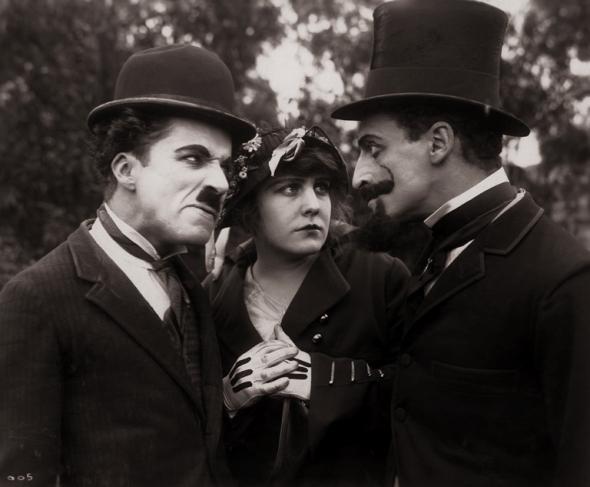 Чарли Чаплин. Бегство в автомобиле. 1915