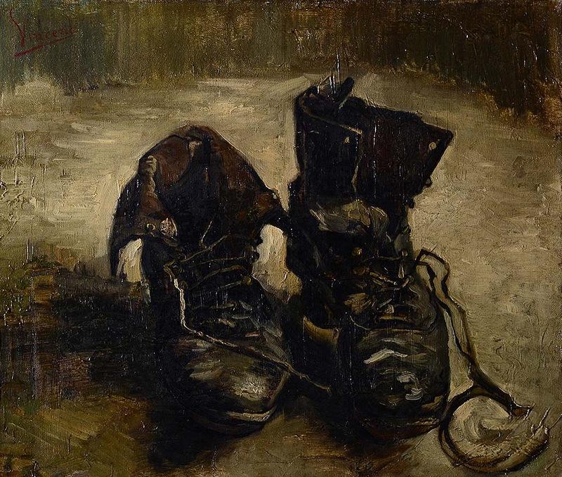 Винсент ван Гог. Пара ботинок. 1886