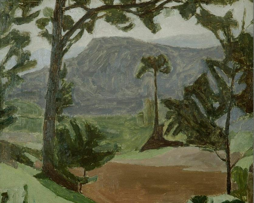 Джорджо Моранди. Пейзаж.1935-36