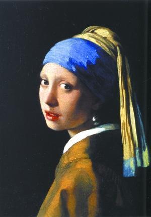 Иоганн Вермеер. Девушка с жемчужной сережкой. Картина написана Джоном Майаттом