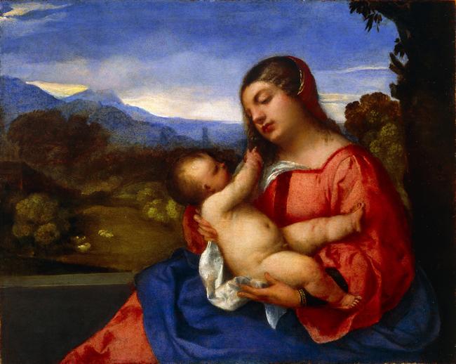  Мадонна с младенцем (1507) из собрания Академии Каррары в Бергамо