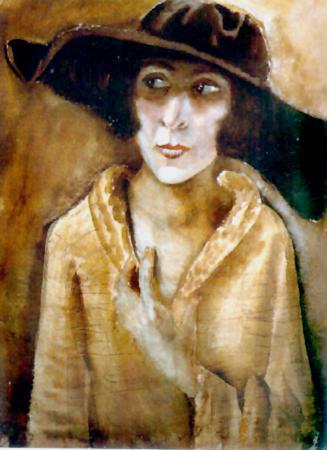 Портрет Марты Кук, впоследствии жены Отто Дикса