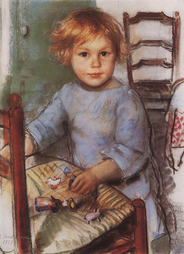 Портрет сына Сергея Прокофьева Святослава. 1927